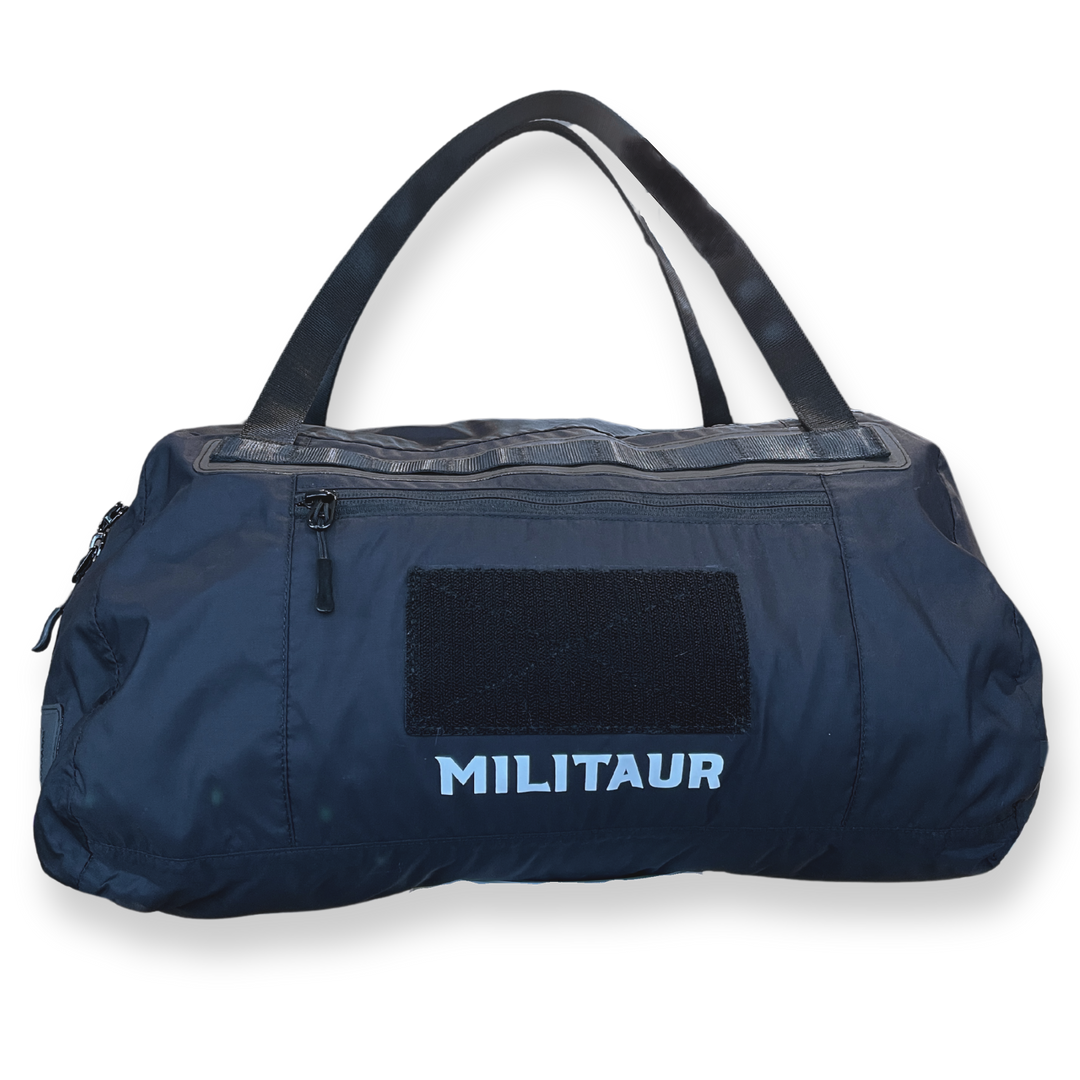 30L Militaur Grab Bag in Black. High Quality tactical and First Responder gear.