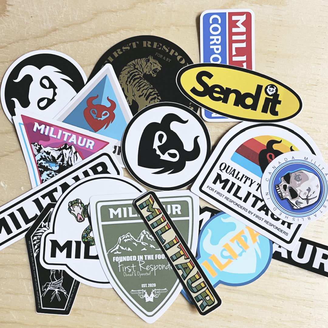 Militaur exclusive sticker offer