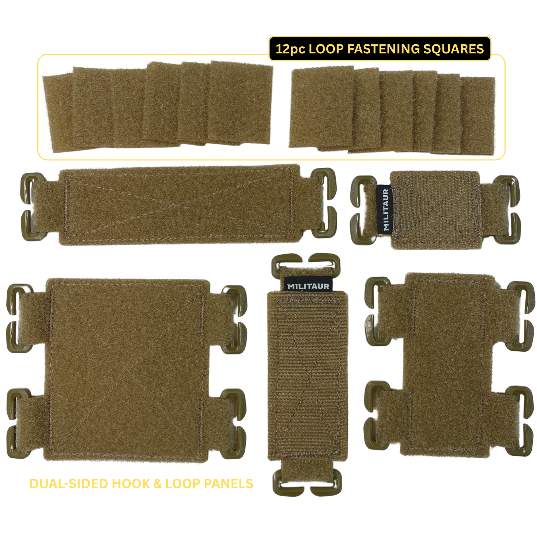 511 Loop Panel MILITAUR Hook & Loop PANEL SET