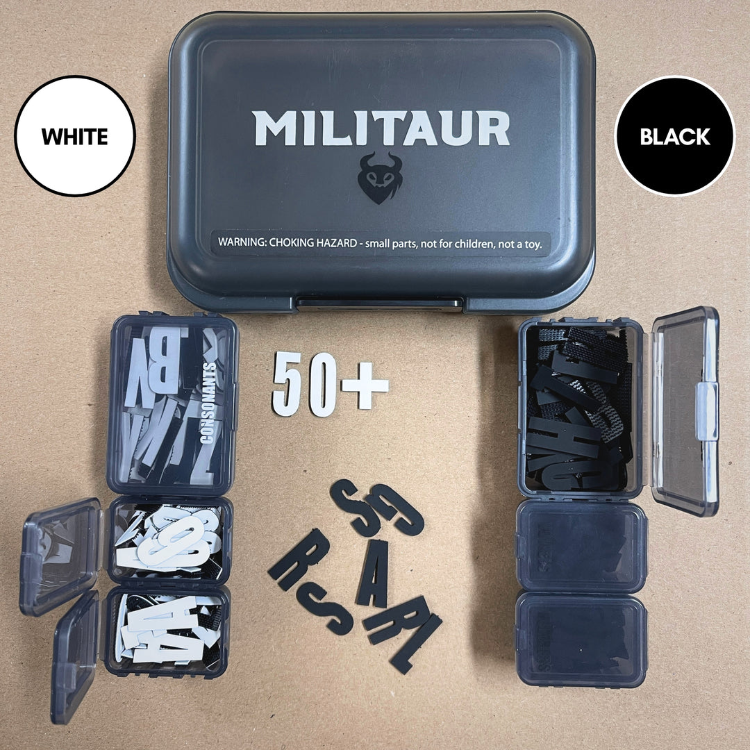 MILITAUR Hook-On Text Kit