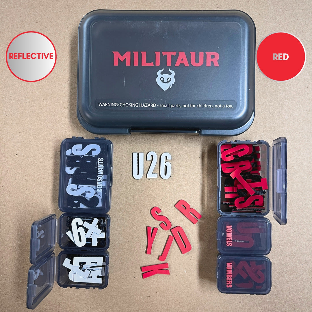 MILITAUR Hook-On Text Kit