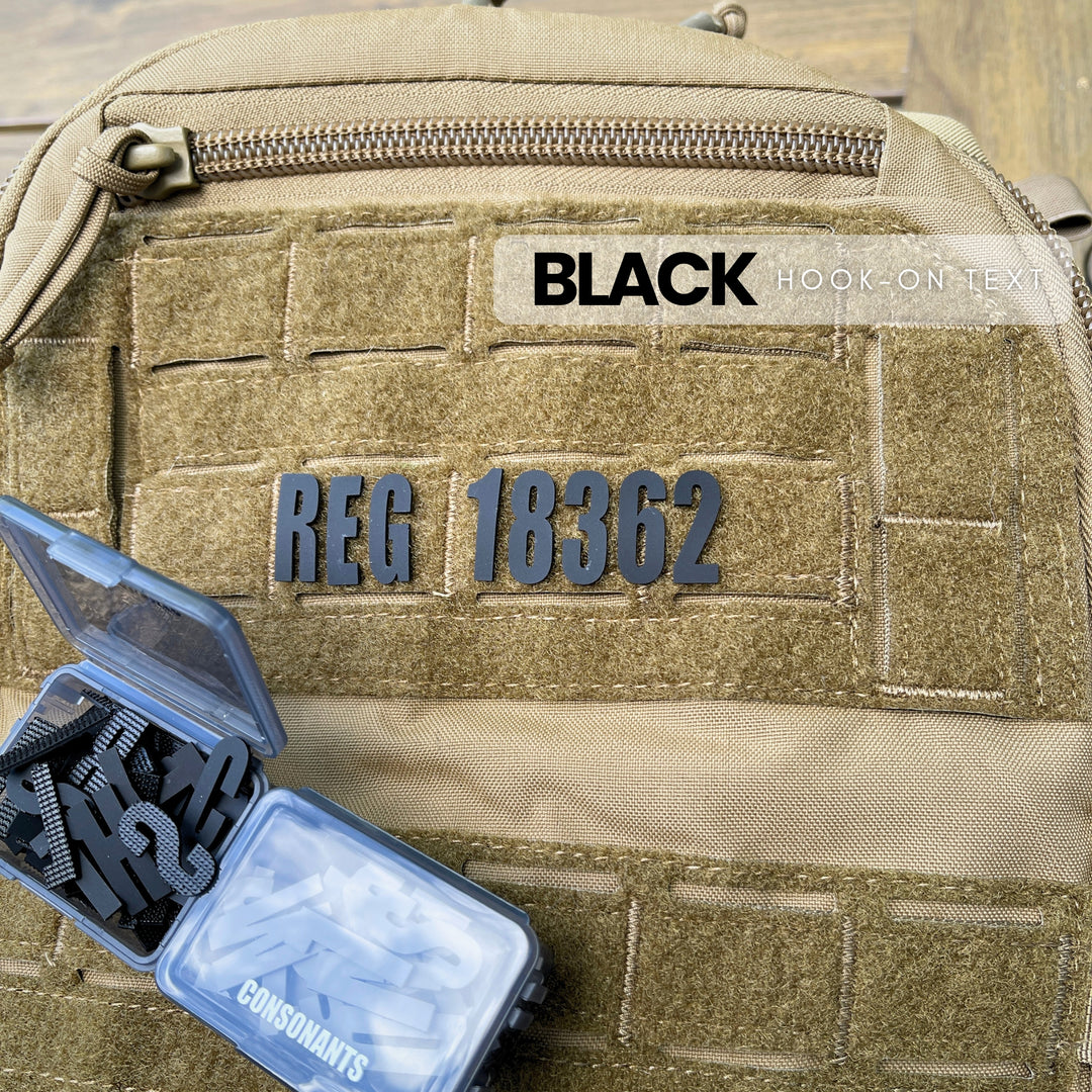 MILITAUR Hook-On Text Kit