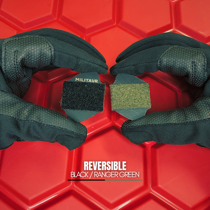 militaur black reversible ranger green loop discs
