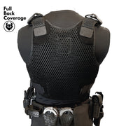 back view of militaur ventilation vest
