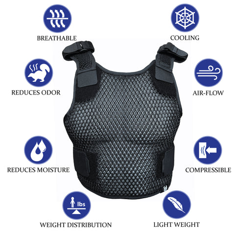 features of a militaur ventilation vest