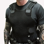 police officer wearing a militaur adjustable cooling vest