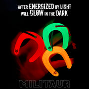 neon glow in the dark Militaur door stops perfect for fire, ems, emt, paramedics, police