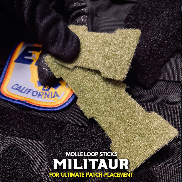 MILITAUR Molle Loop Sticks Olive Drab Green